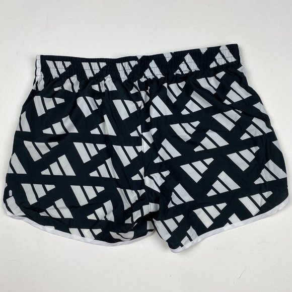 NEW Adidas Marathon 20 Celebration 4" Running Shorts Womens Large Black GM1585 - Picture 2 of 12